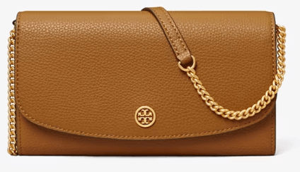 Tory Burch ROBINSON PEBBLED CHAIN WALLET - Bags | Shop From The Mirage
