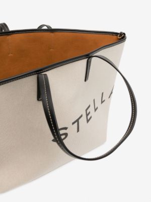 Stella McCartney logo-print cotton tote bag