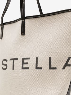 Stella McCartney logo-print cotton tote bag