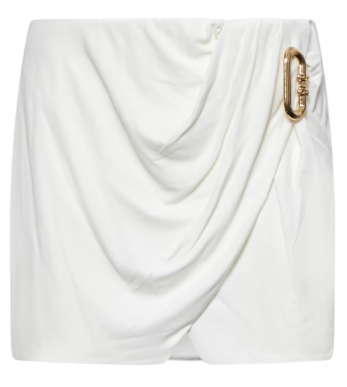 Casablanca Pleated Drapped Skirt