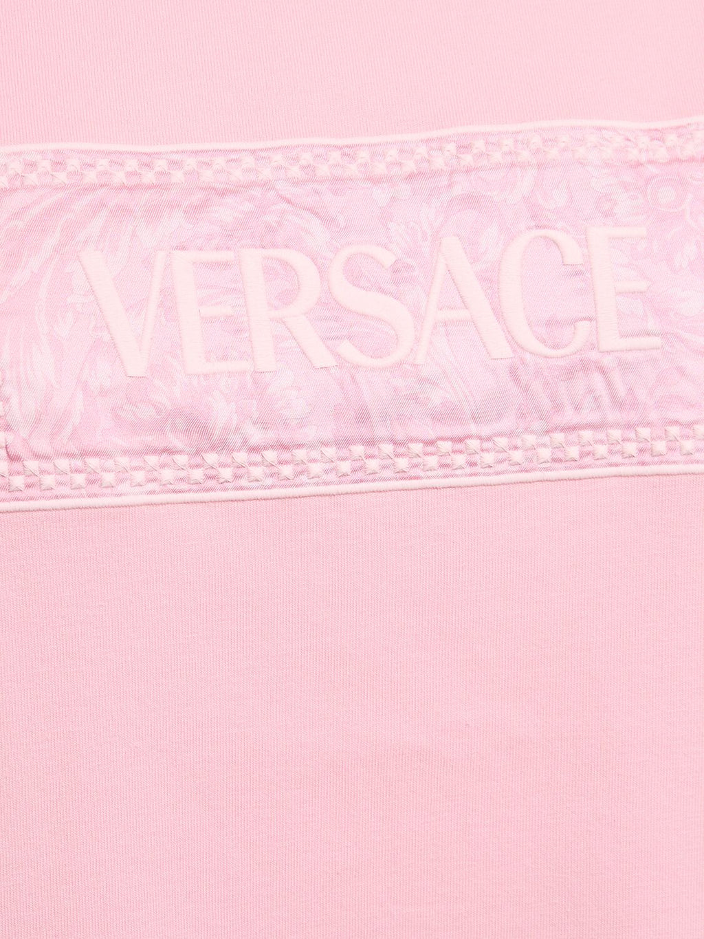 Versace Versace Barocco logo cotton jersey t-shirt - Size: XS T-Shirts | Shop From The Mirage