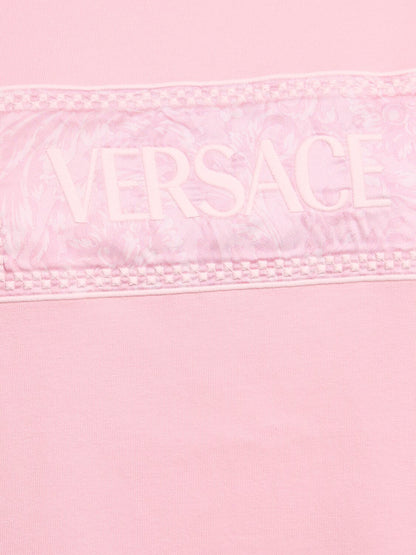 Versace Versace Barocco logo cotton jersey t-shirt - Size: XS T-Shirts | Shop From The Mirage