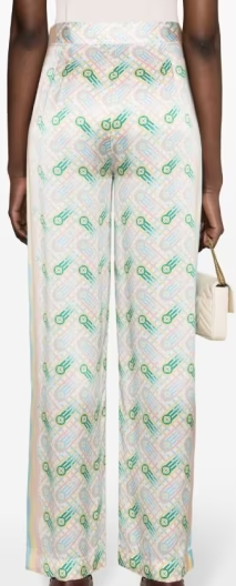 Casablanca Ping Pong Print Trousers
