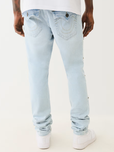 ROCCO STACKED ZIPPER SKINNY JEAN