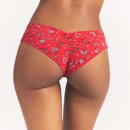Lightweight Cotton Ruched Back Hipster 10-pack