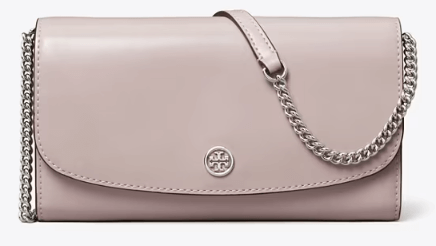 Tory Burch ROBINSON SPAZZOLATO CHAIN WALLET - bag | Shop From The Mirage