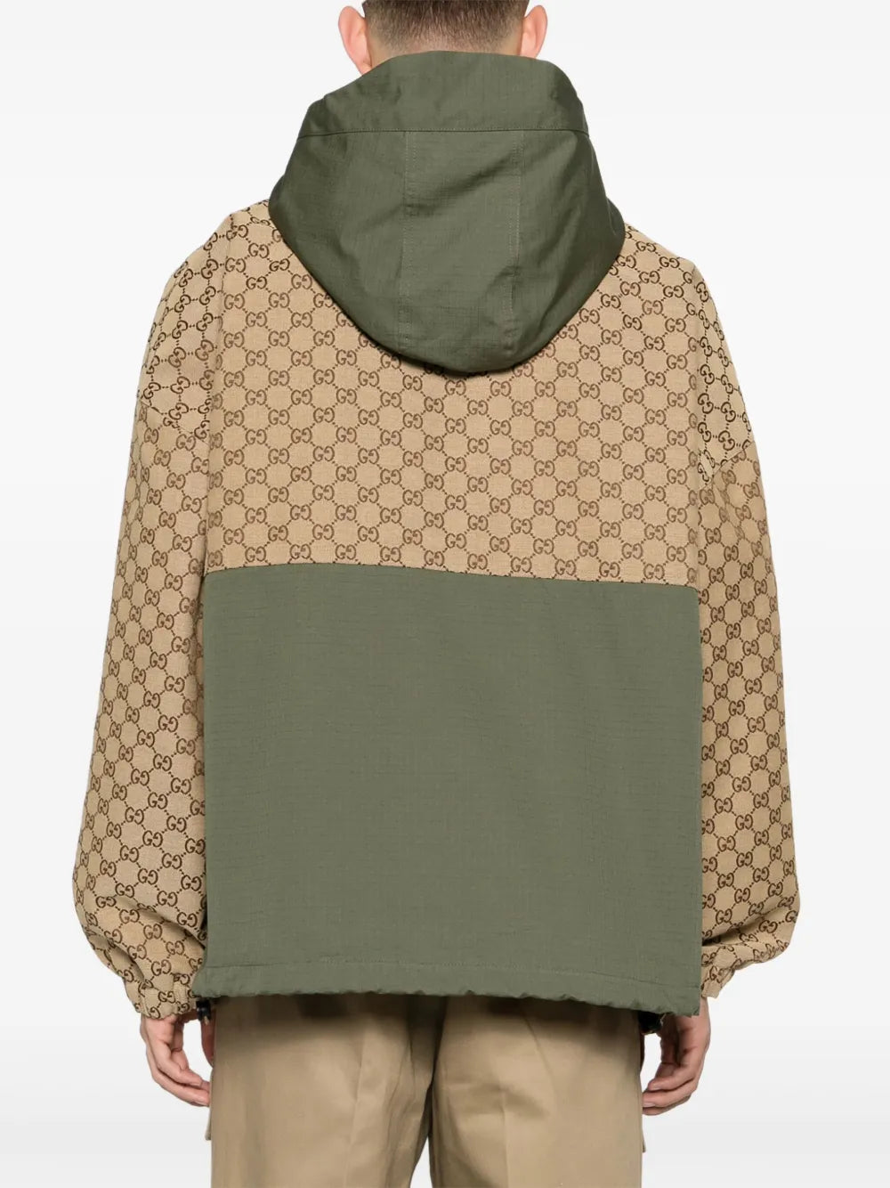 Gucci Men’s GG Canvas Hooded Jacket