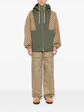 Gucci Men’s GG Canvas Hooded Jacket