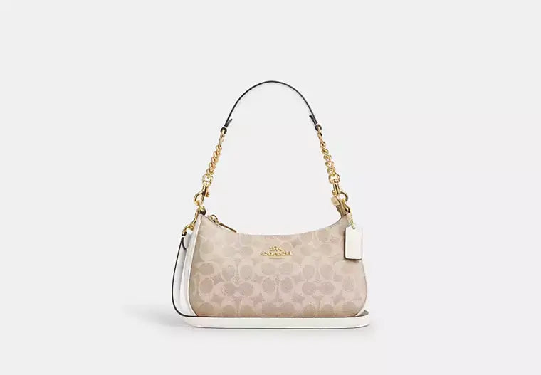 Coach Teri Shoulder Bag In Signature Canvas - Bags | Shop From The Mirage