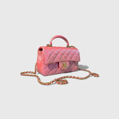 Chanel Classic Mini Flapbag with Top Handle