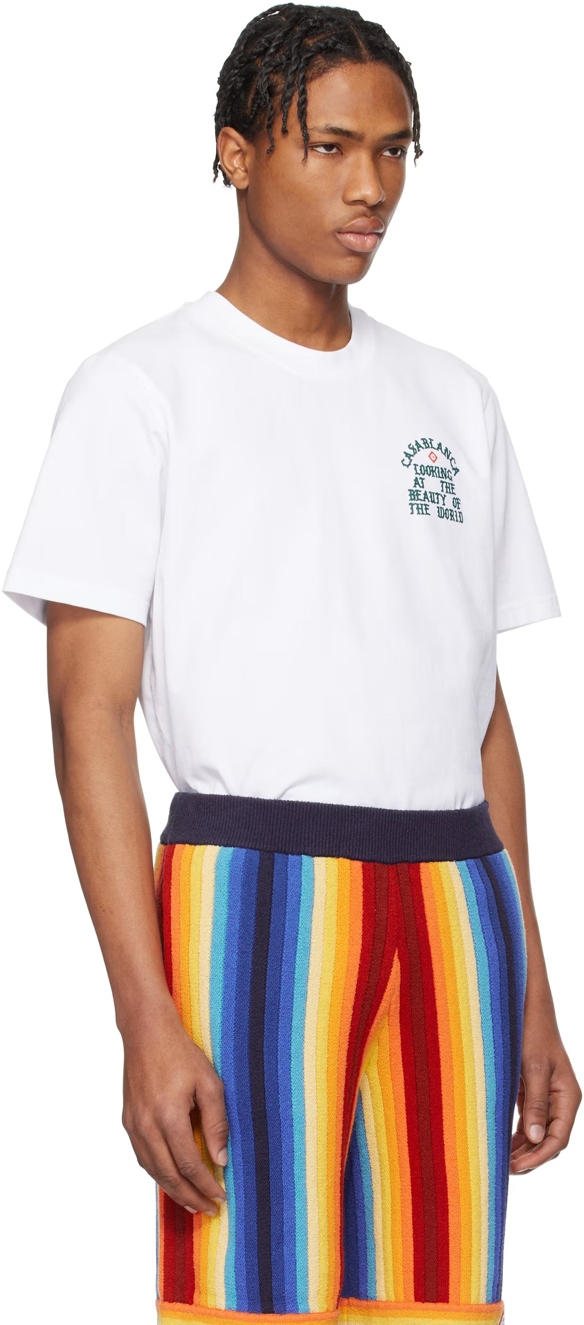 White 'Beauty Of The World' T-shirt