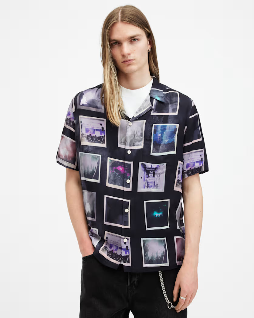 Fotos Printed Relaxed Fit Shirt