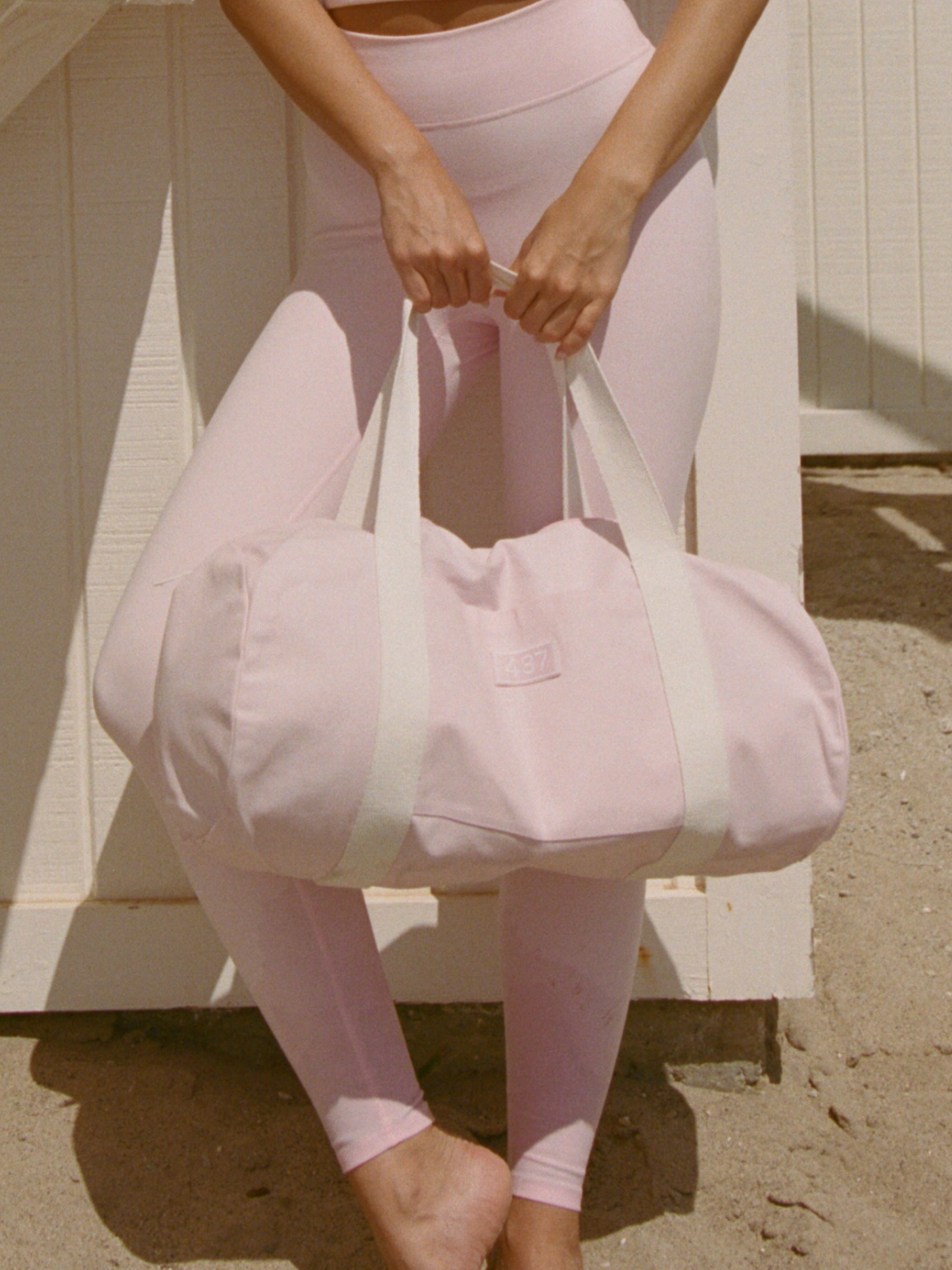 The Duffle / PowderPink-White