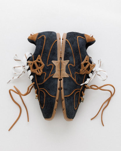 Adored Navy Tie Dye Suede