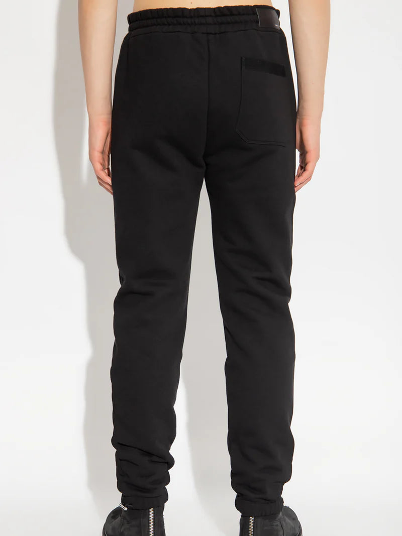 AMIRI PUFF LOGO SWEAT PANTS BLACK