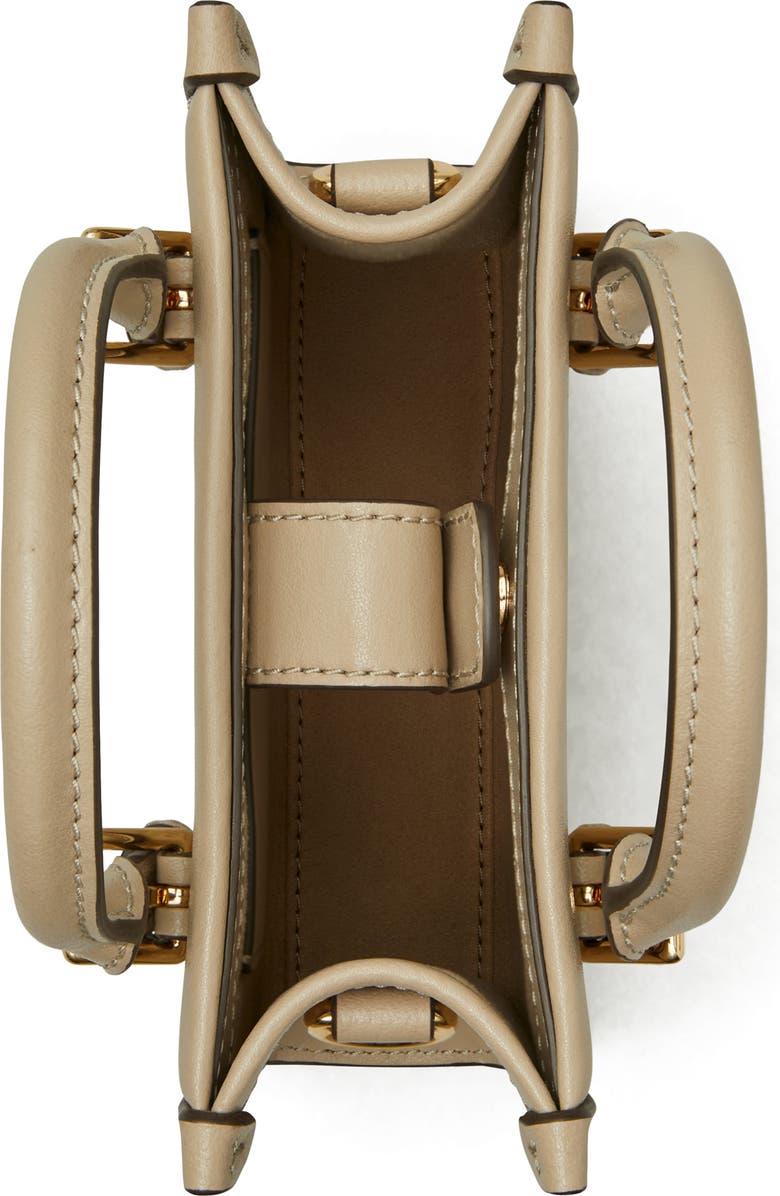 Mini T Monogram Debossed North/South Tote