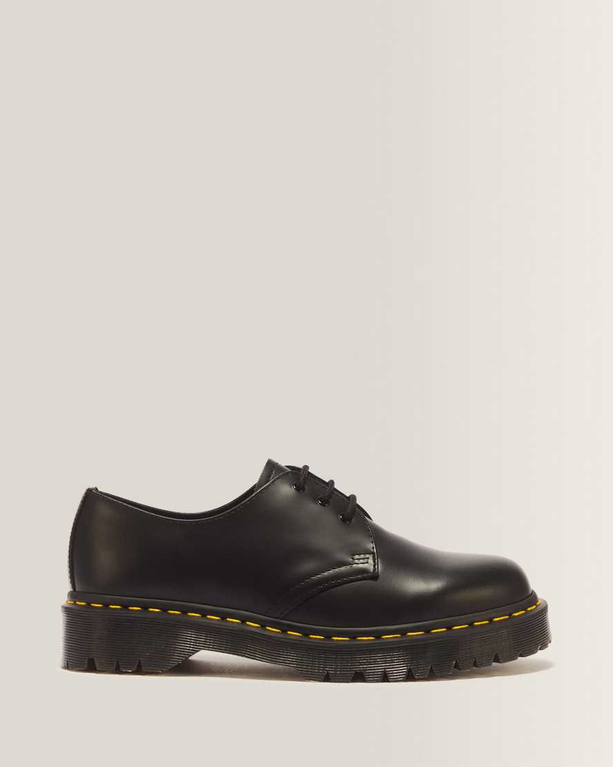 1461 Bex Smooth Leather Oxford Shoes — Black