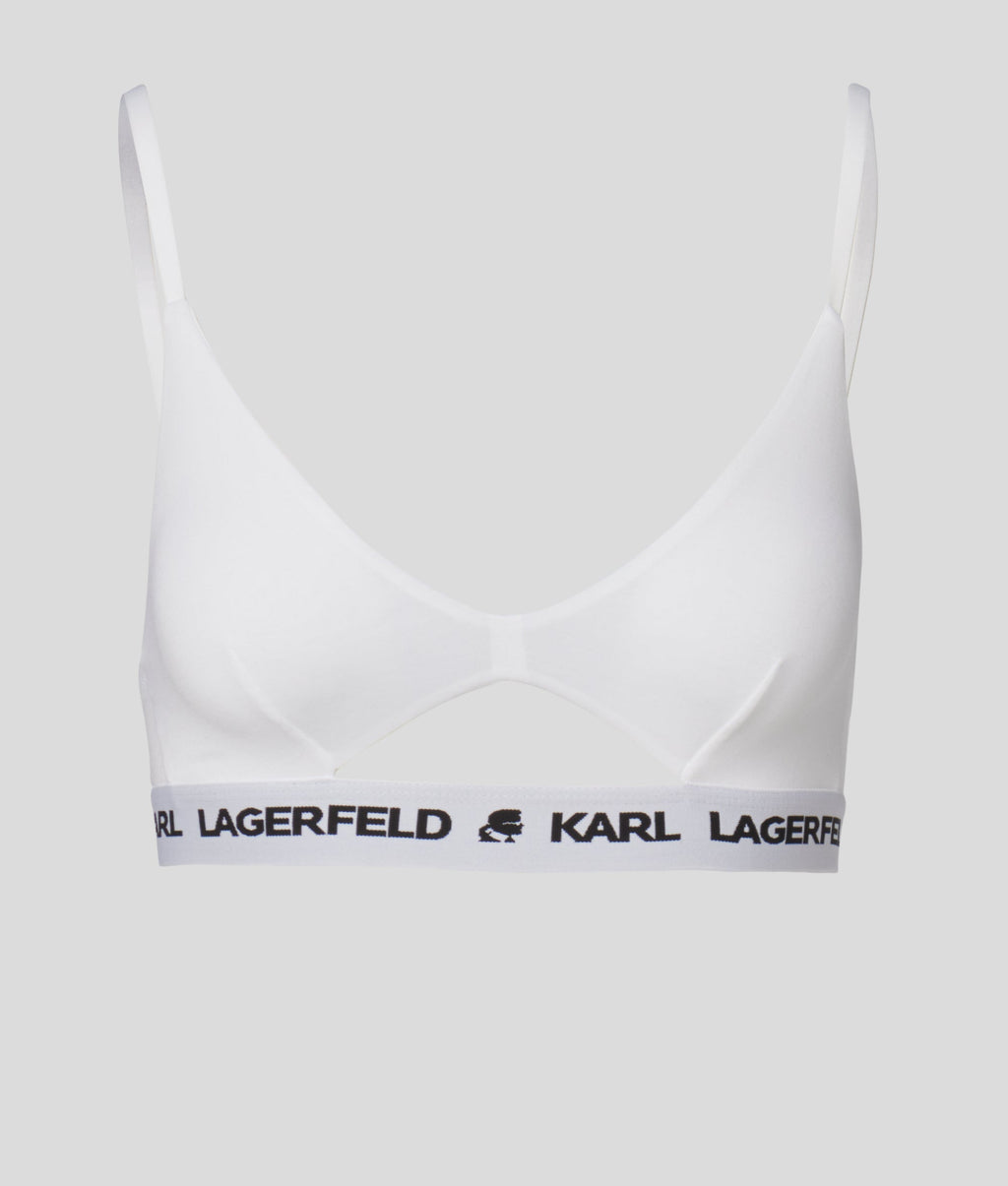 LOGO PEEPHOLE BRA