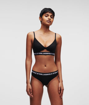 LOGO PEEPHOLE BRA