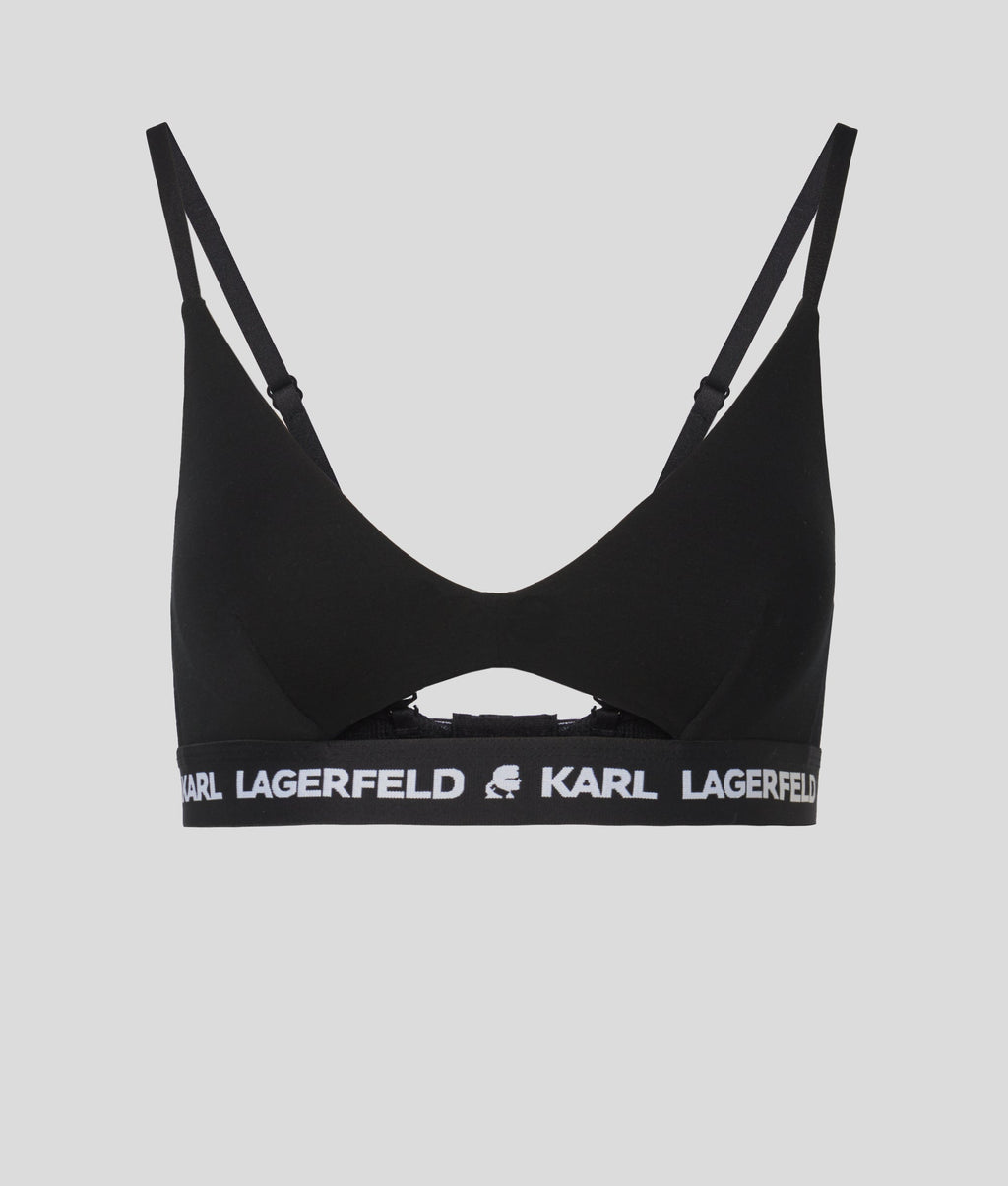 LOGO PEEPHOLE BRA