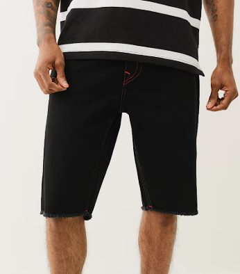 RICKY FRAYED FLAP SHORT