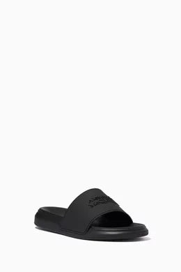 Alexander McQueen Pool Slides in Rubber