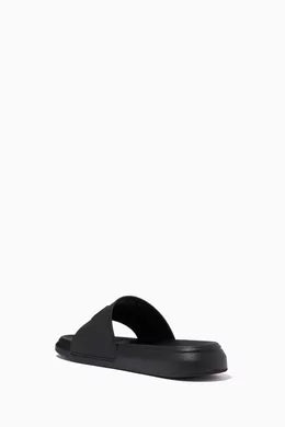 Alexander McQueen Pool Slides in Rubber
