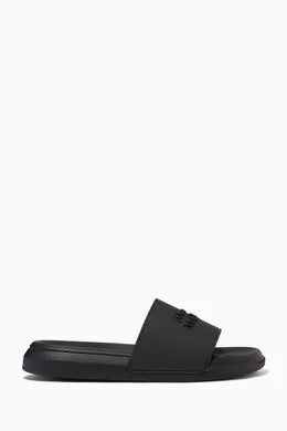 Alexander McQueen Pool Slides in Rubber