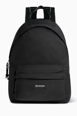 Explorer Reversible Backpack in Nylon Canvas