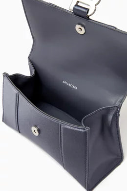 Balenciaga XS Hourglass Handbag in Satin