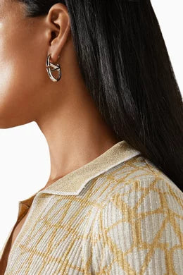 The Bold Edition VLOGO Earrings in Metal