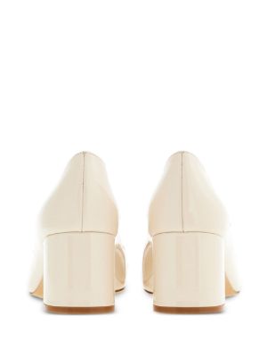 Ferragamo 60mm Gancini-plaque leather pumps