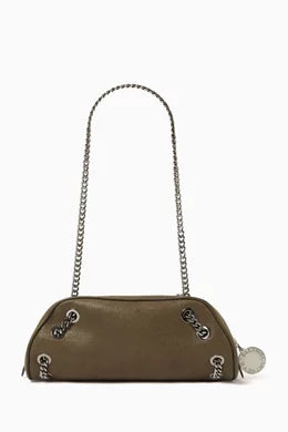 Falabella Bowling Shoulder Bag in Eco Shaggy Deer