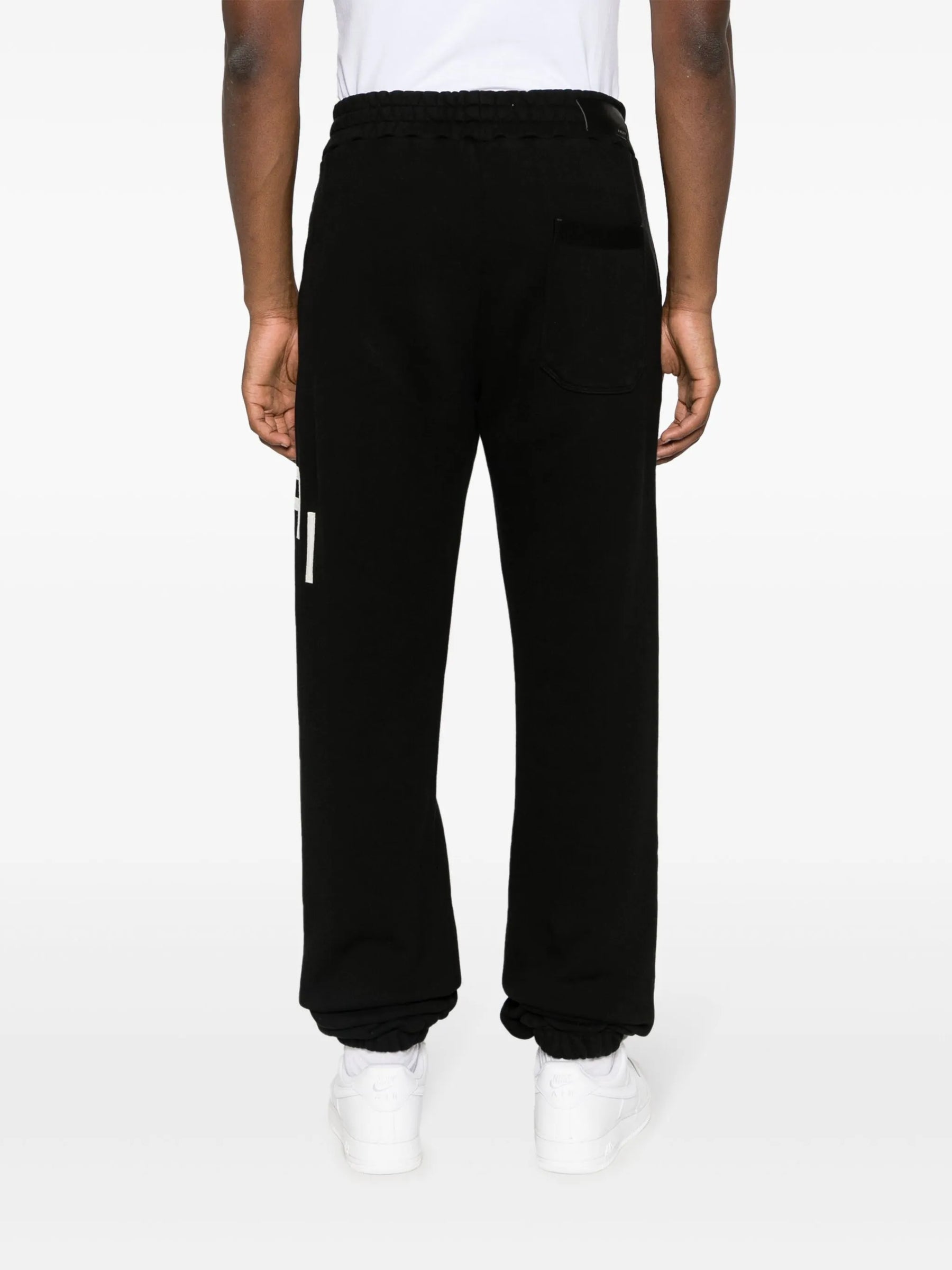 Amiri Hockey 23 Logo Patch Joggers in Black