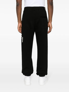 Amiri Hockey 23 Logo Patch Joggers in Black