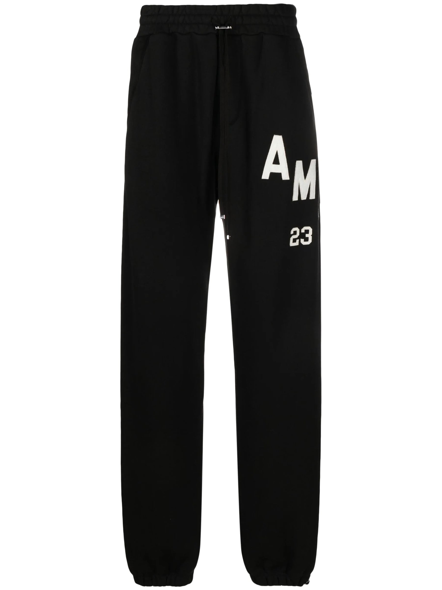 Amiri Hockey 23 Logo Patch Joggers in Black