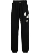 Amiri Hockey 23 Logo Patch Joggers in Black