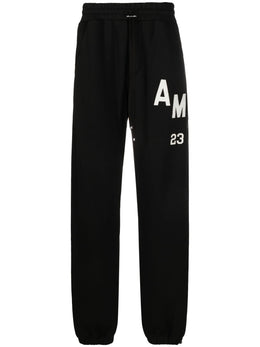 Amiri Hockey 23 Logo Patch Joggers in Black