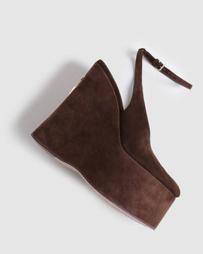 Tansy Brown Suede