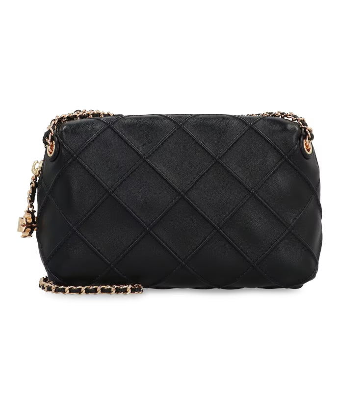 Quilted Leather Crossbody Bag