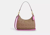 Coach Teri Hobo Bag In Signature Canvas - Bags | Shop From The Mirage