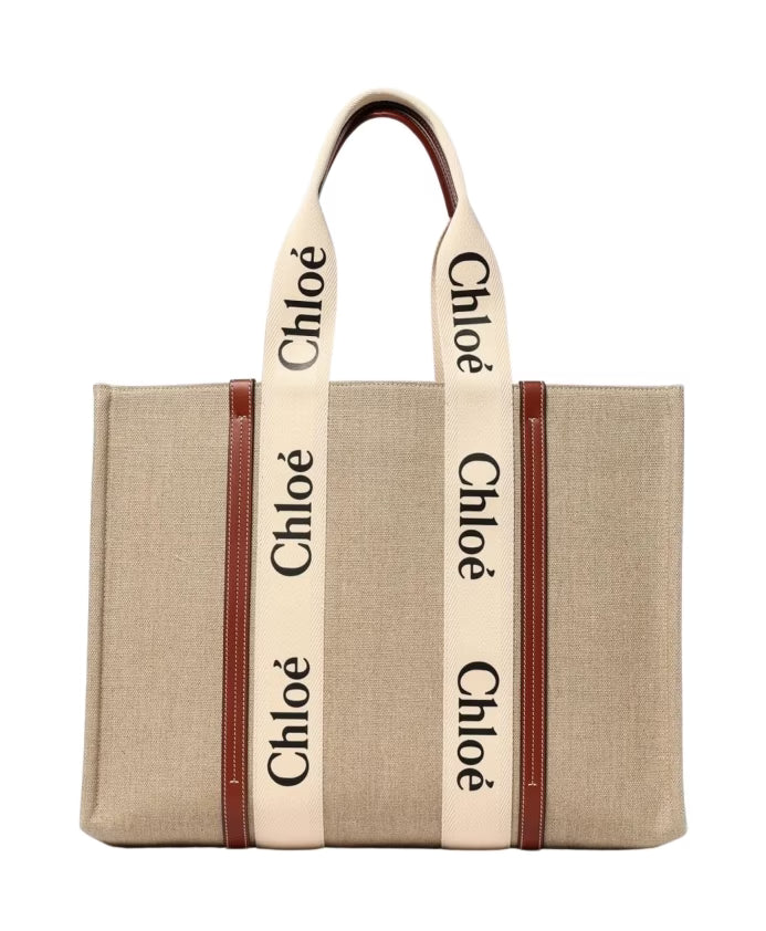 Elegant Beige Tote Bag