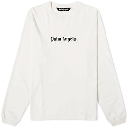 Palm Angels Logo Long Sleeve T-Shirt