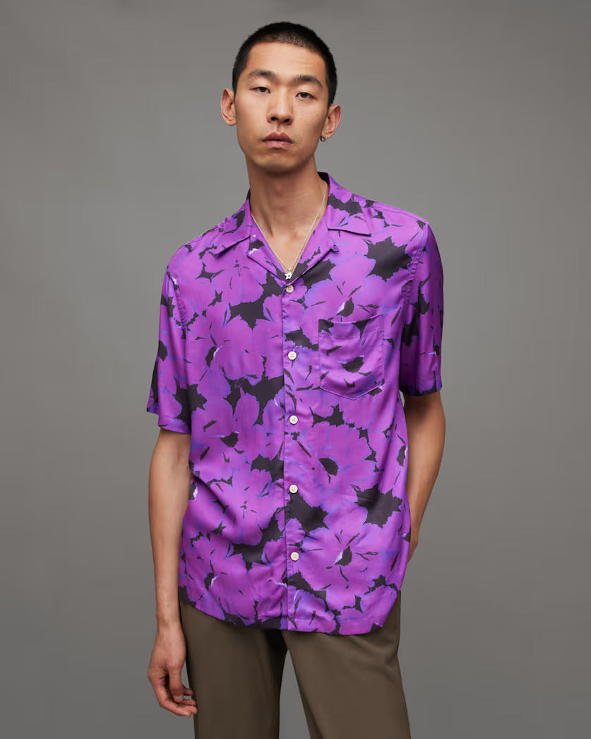 Kaza Floral Print Relaxed Fit Shirt