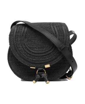 Black Crossbody Bag with Tassels