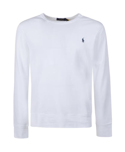 Ralph Lauren Logo-Embroidered Crewneck Sweatshirt