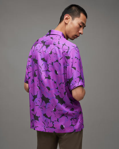 Kaza Floral Print Relaxed Fit Shirt