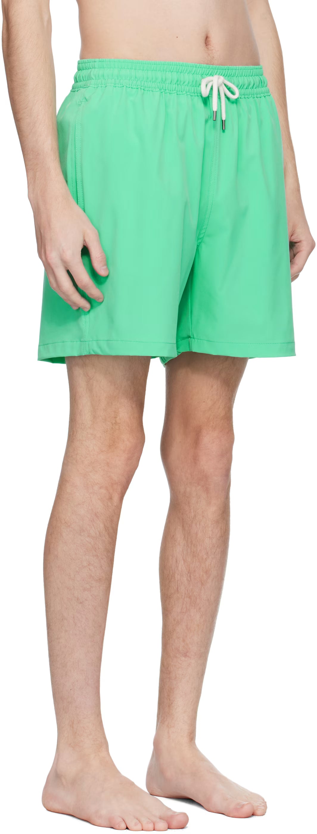 Polo Ralph Lauren Green 5.75-Inch Traveler Classic Swim Shorts