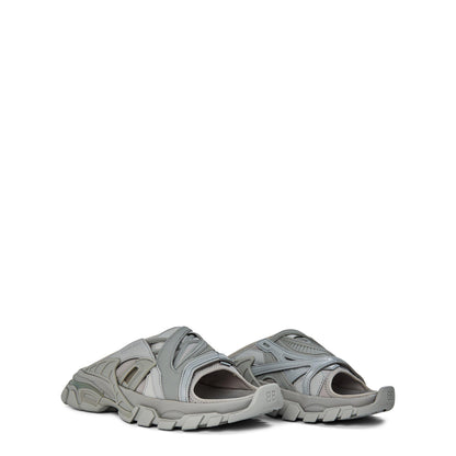 Track Slide Flat Sandals
