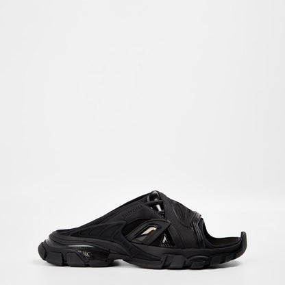 Men's Track Slide Flat Sandals
